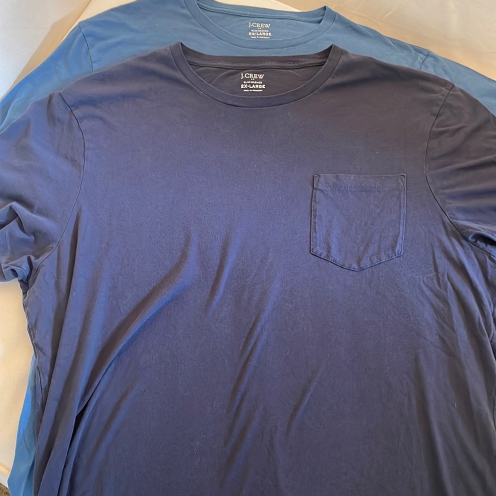 Three 100% cotton T-shirts